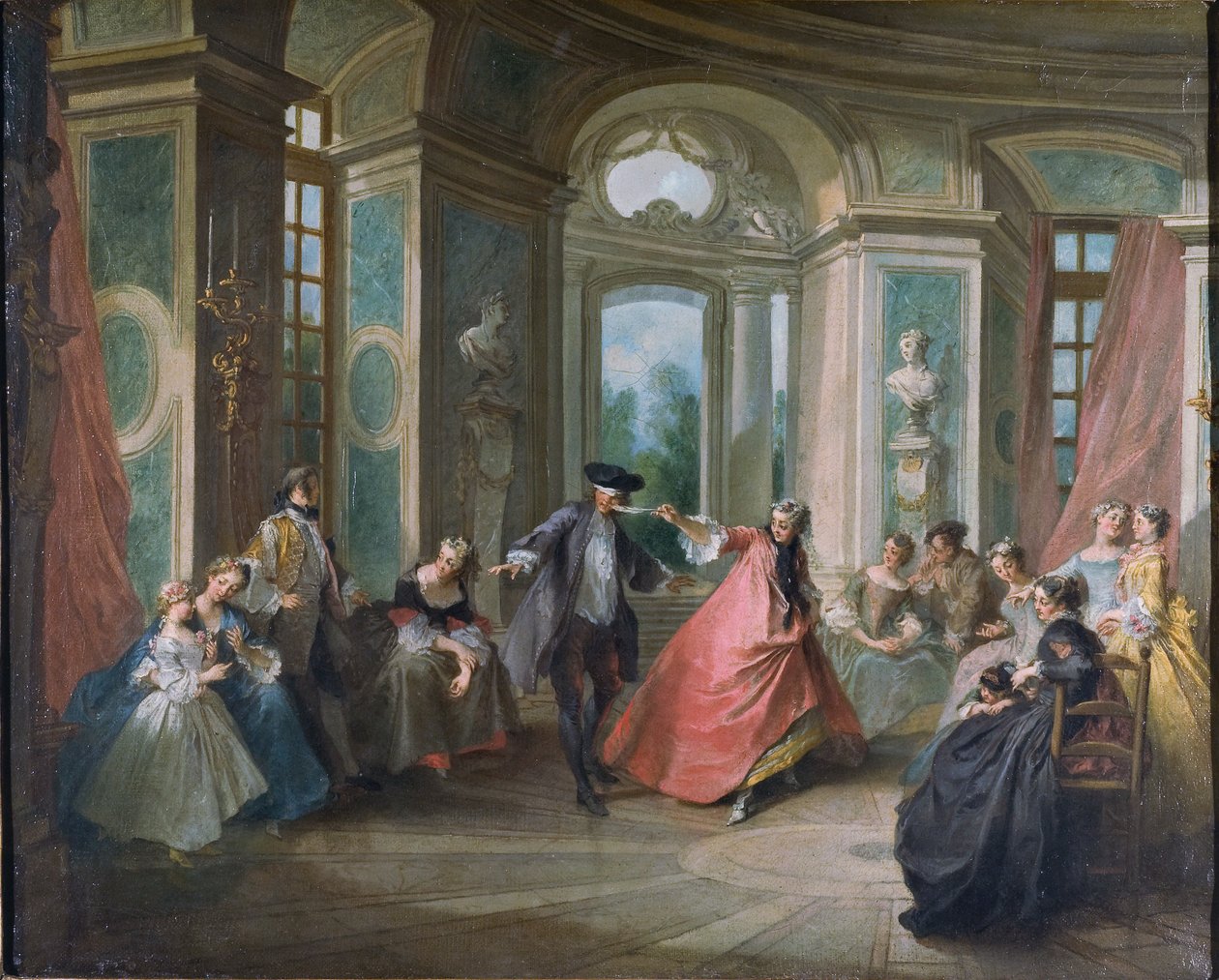 Buff de ciego de Nicolas Lancret