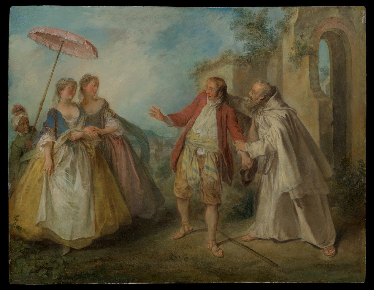 Los gansos del hermano Philippe de Nicolas Lancret