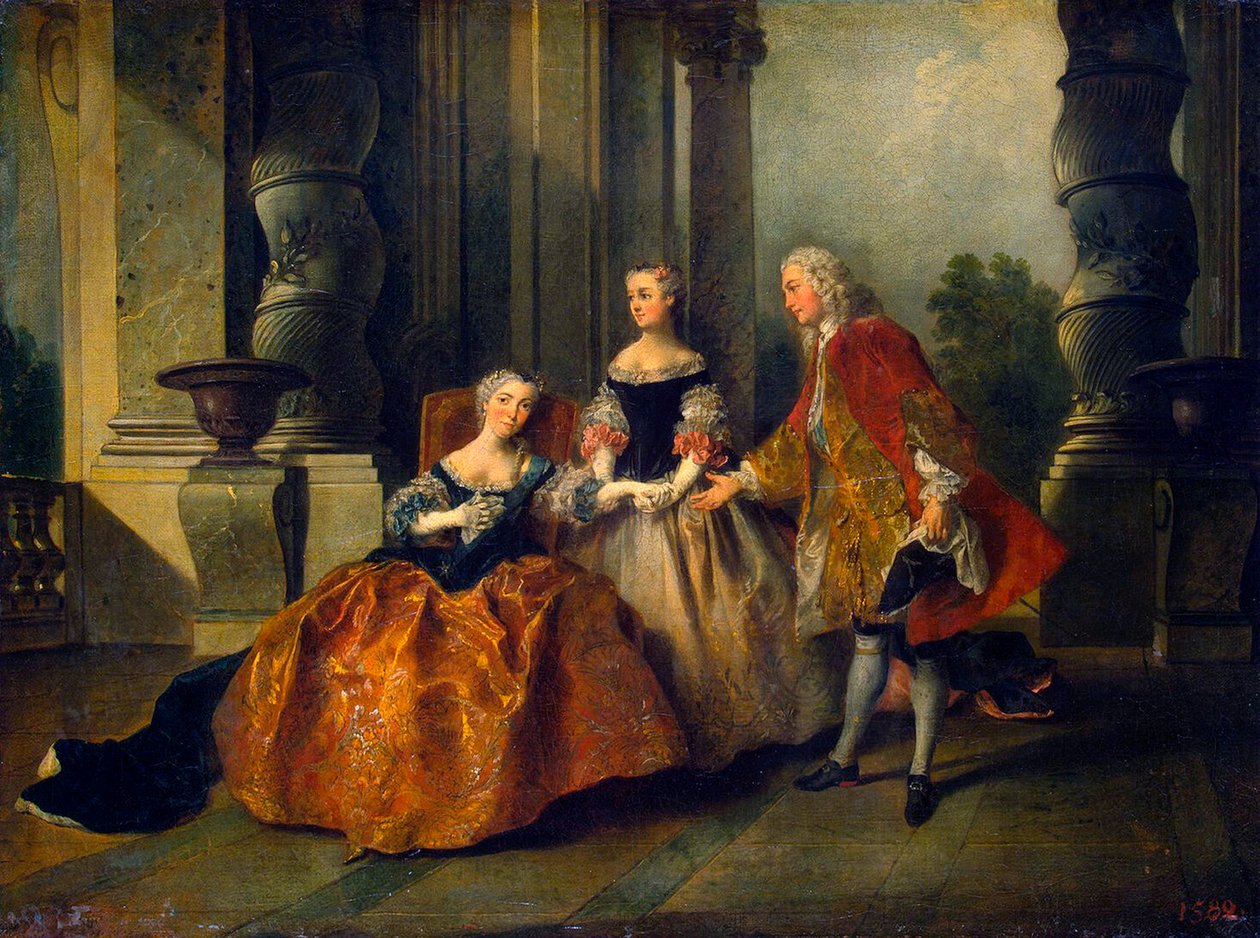 Escena de la Tragedia Le Comte d