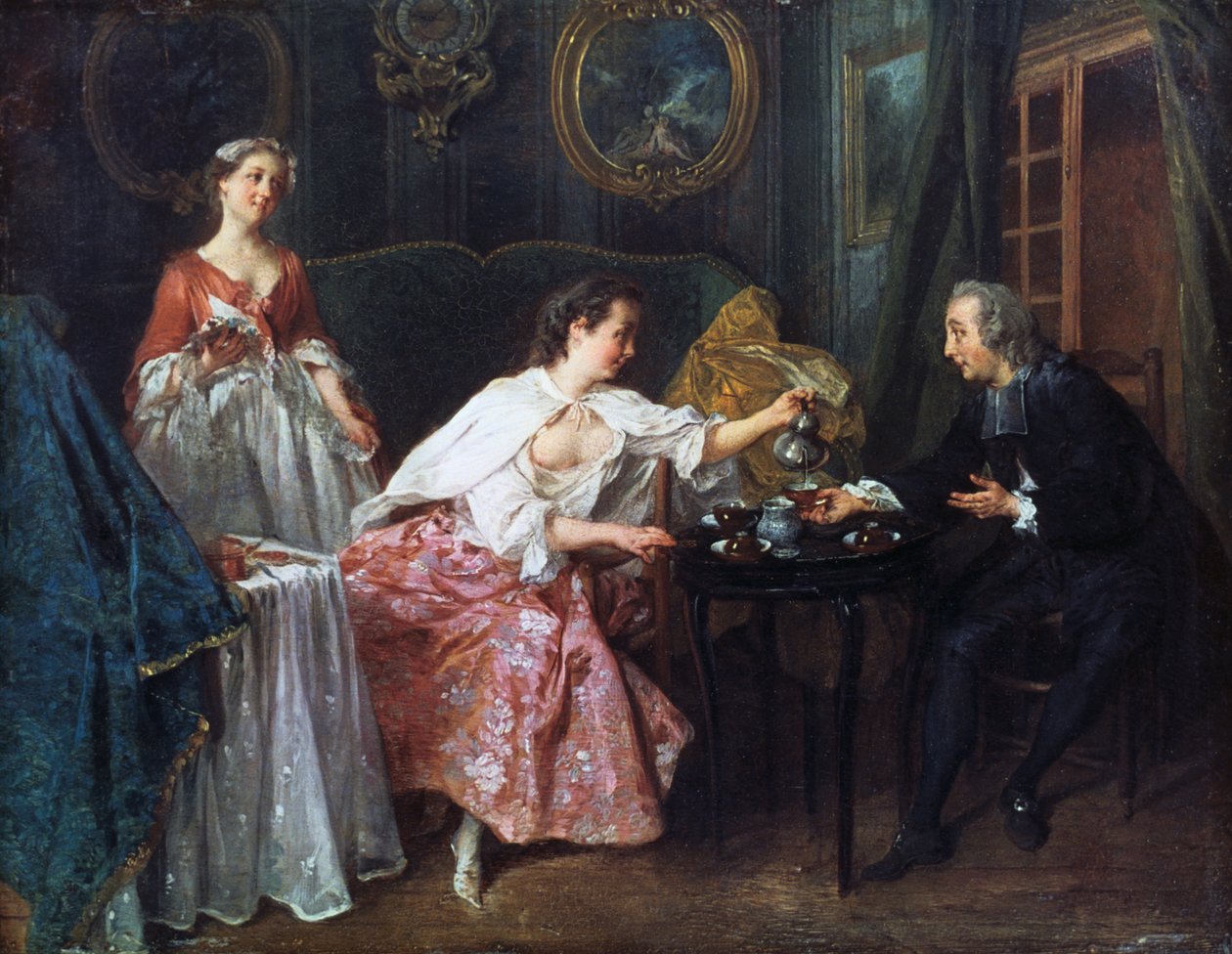 Las cuatro horas del día: Mañana, 1739 de Nicolas Lancret