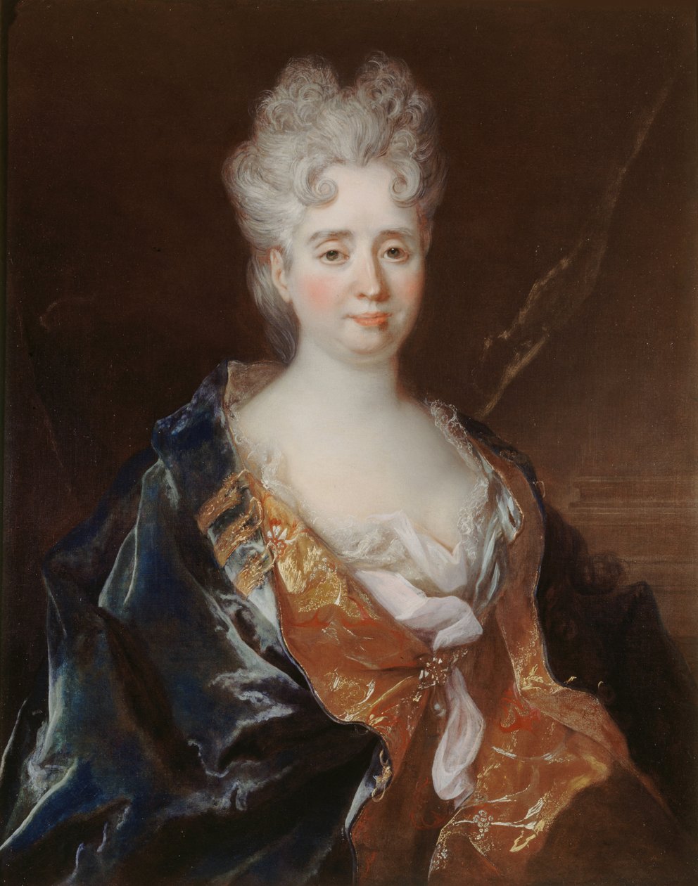 Retrato de Anne-Thérèse de Marguenat de Courcelles, marquesa de Lambert, c. 1710 de Nicolas Largillière de