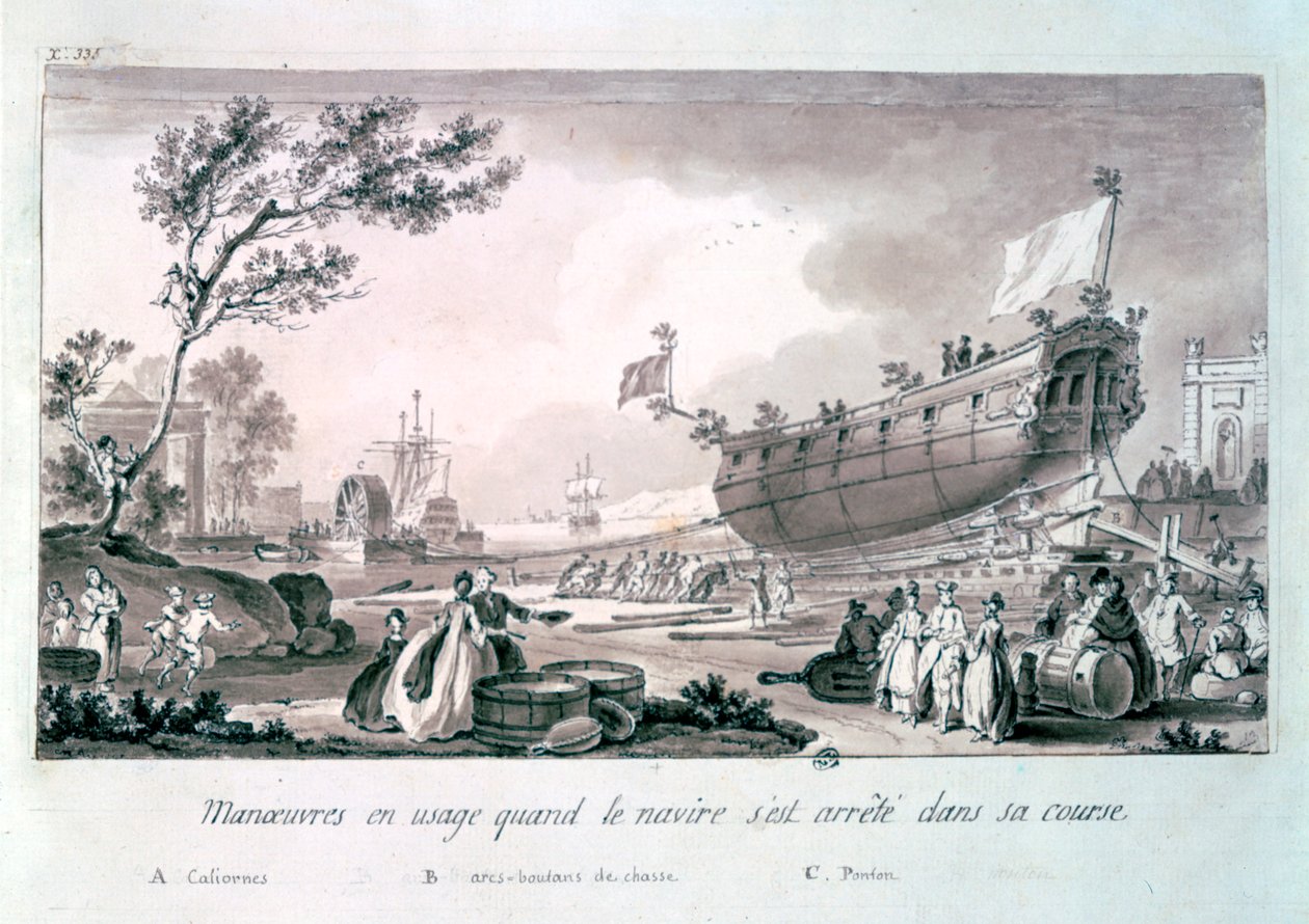 Sin título, c. 1750-1810 de Nicolas Marie Ozanne