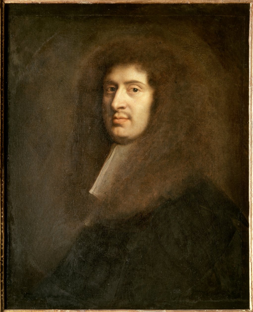 Retrato de Gabriel Nicolas de la Reynie (1625-1709), primer teniente de policía de París bajo Luis XV. Pintura de Nicolas Mignard de Nicolas Mignard