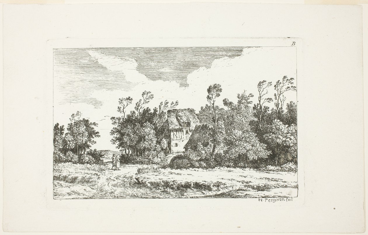 Paisaje, de Deuxieme Cahier de Paysage de Nicolas Perignon