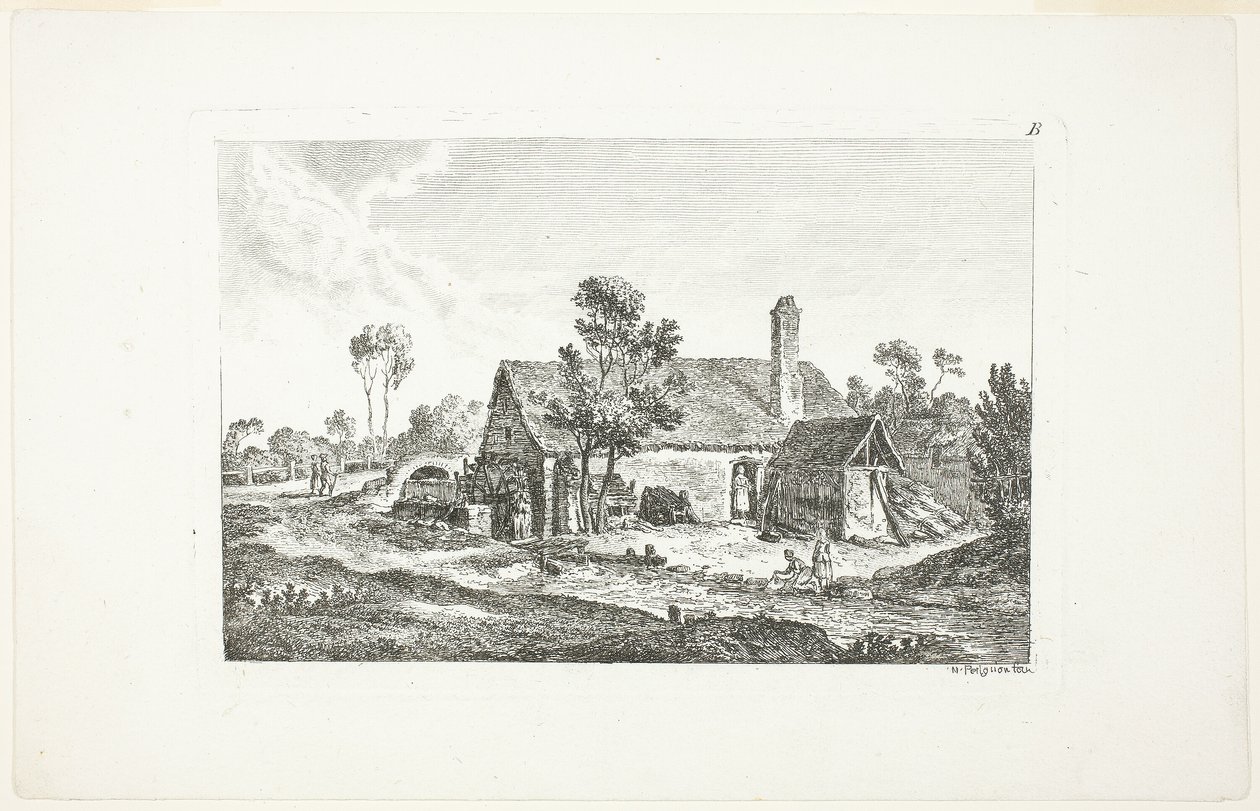 Paisaje, del Deuxieme Cahier de Paysage de Nicolas Perignon