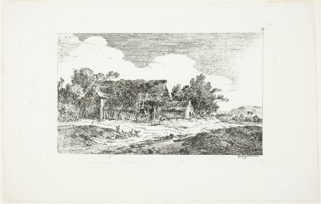 Paisaje, del Deuxieme Cahier de Paysage de Nicolas Perignon