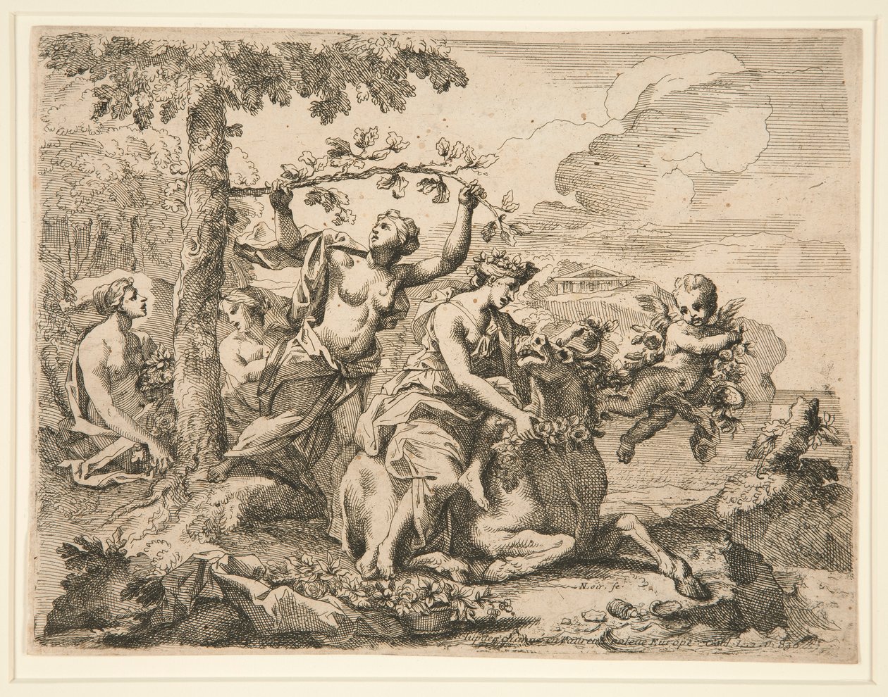 Violación de Europa (L de Nicolas Pierre Loir