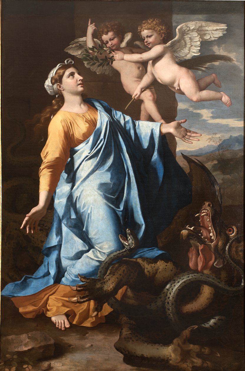 Santa Margarita de Nicolas Poussin