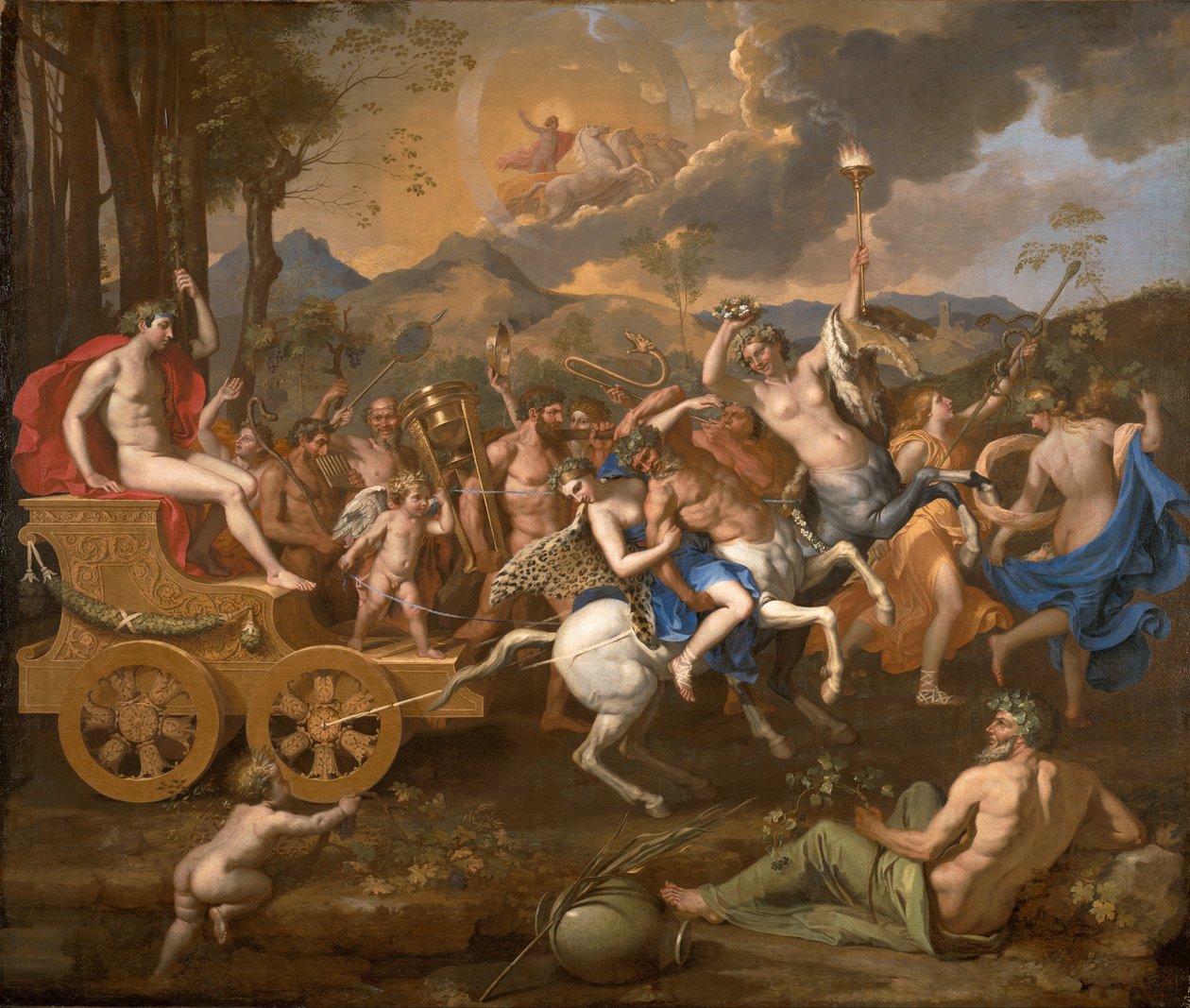 El triunfo de Baco de Nicolas Poussin