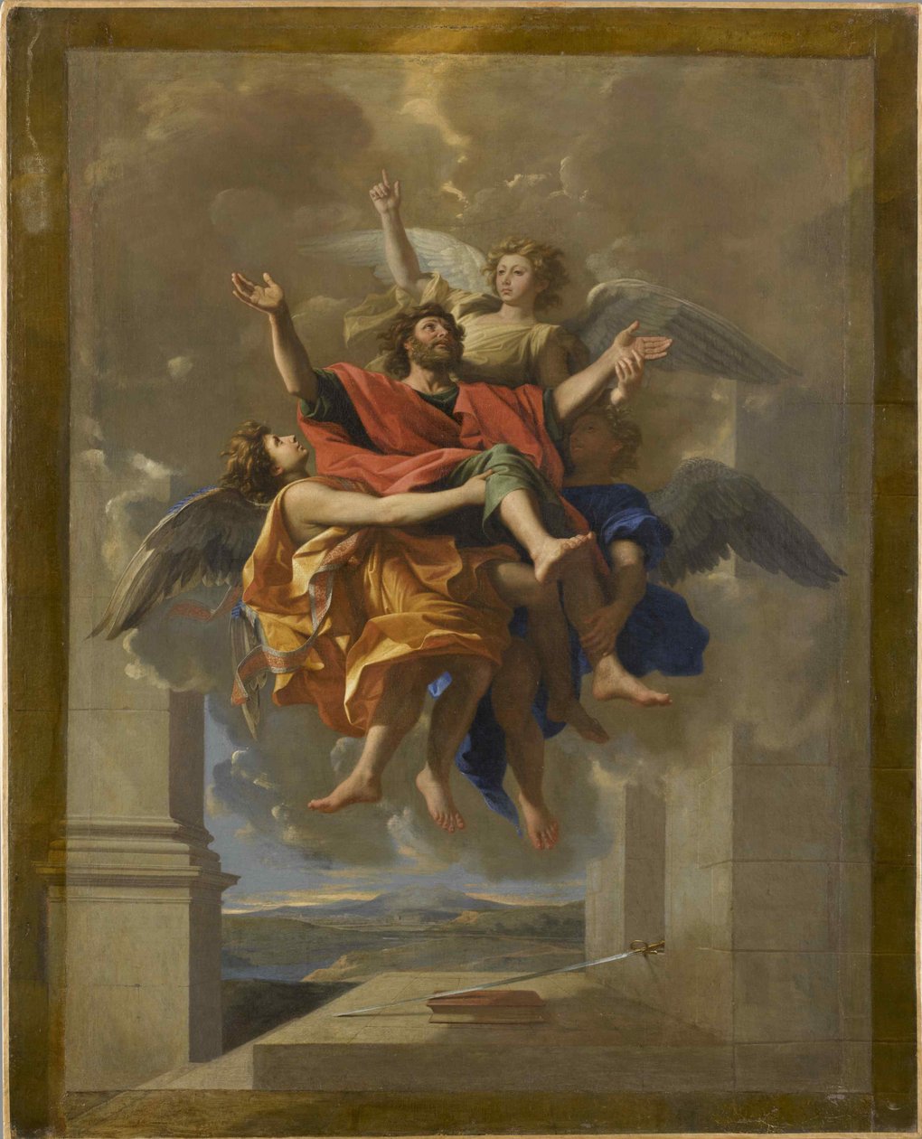 El éxtasis de San Pablo, 1650 de Nicolas Poussin