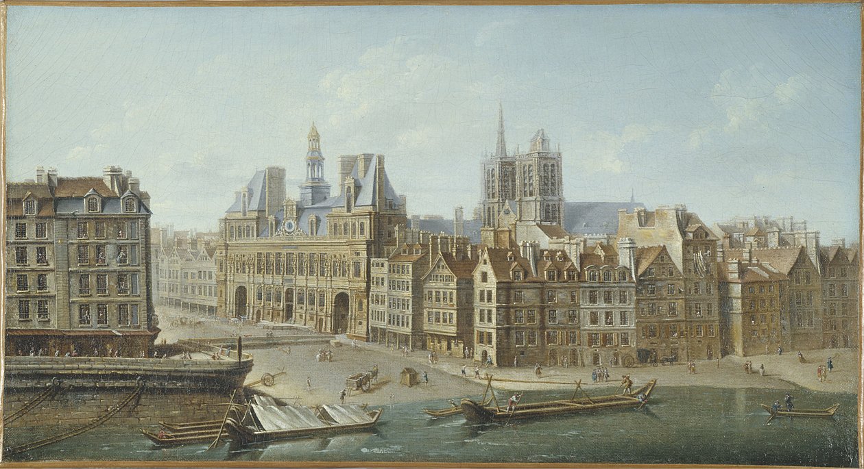 Hôtel de Ville y Place de Grève (actualmente Place de l