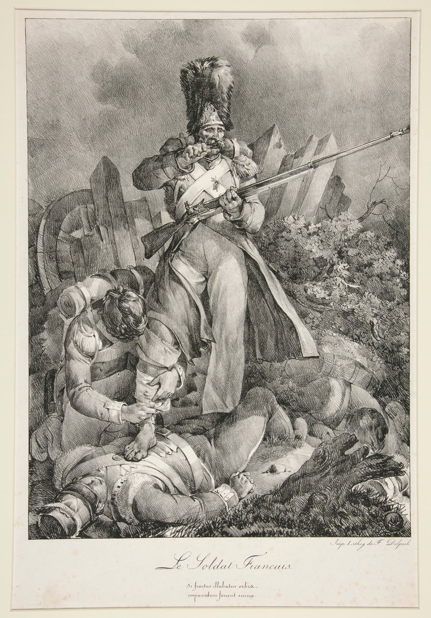 el soldado francés de Nicolas Toussaint Charlet