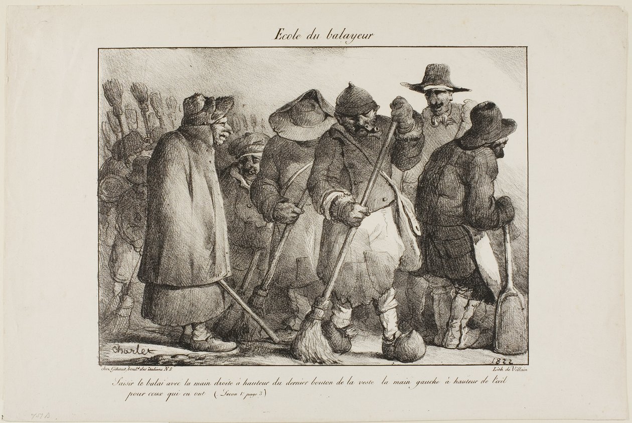 Escuela para barrenderos de Nicolas Toussaint Charlet