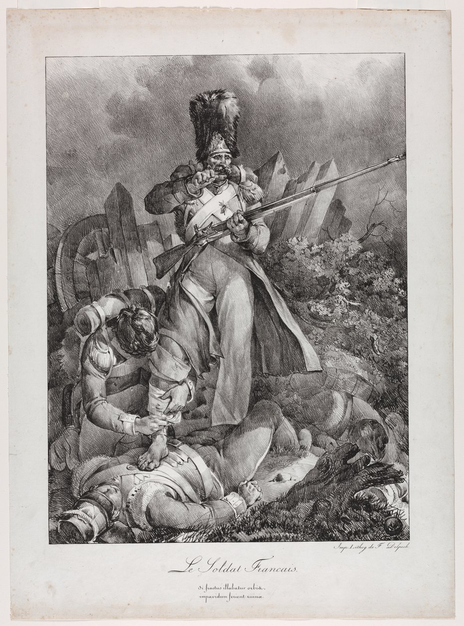 el soldado francés de Nicolas Toussaint Charlet