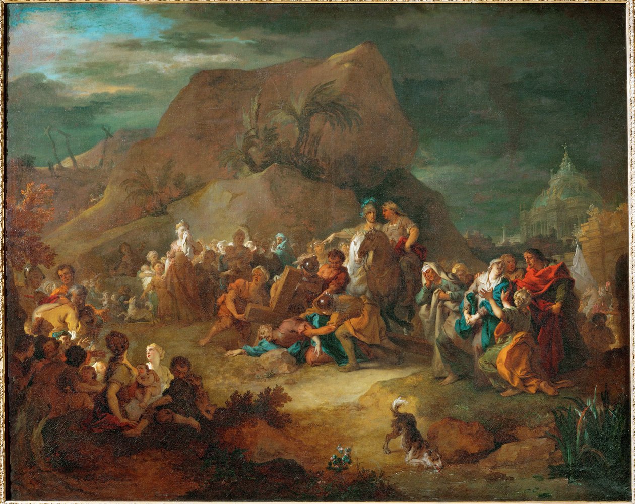 Le portement de Croix - Cristo llevando la cruz ... de Nicolas de (workshop) Largilliere