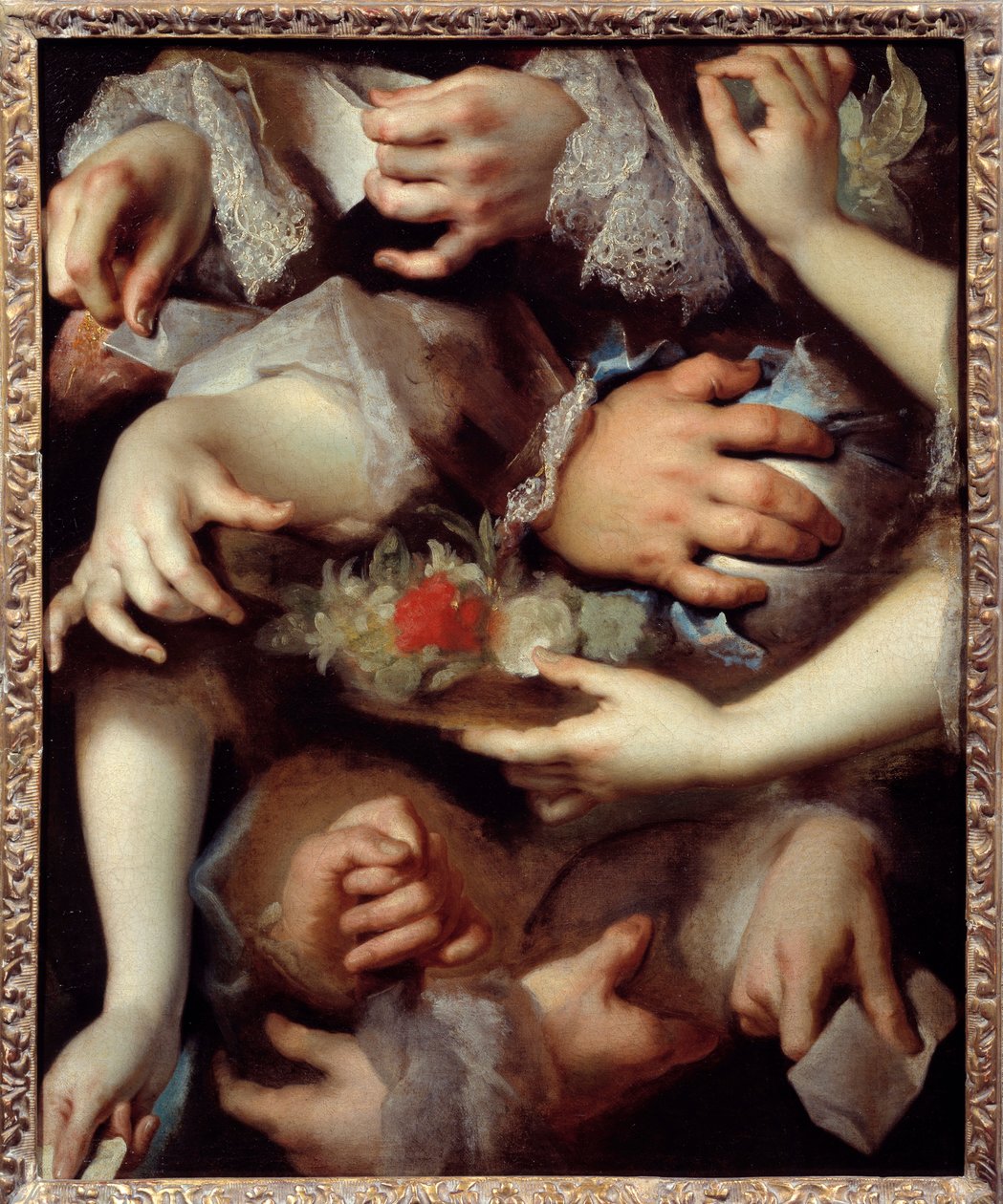 Estudios de manos. Pintura de Nicolas De Largilliere (1656-1746) de Nicolas de Largillière