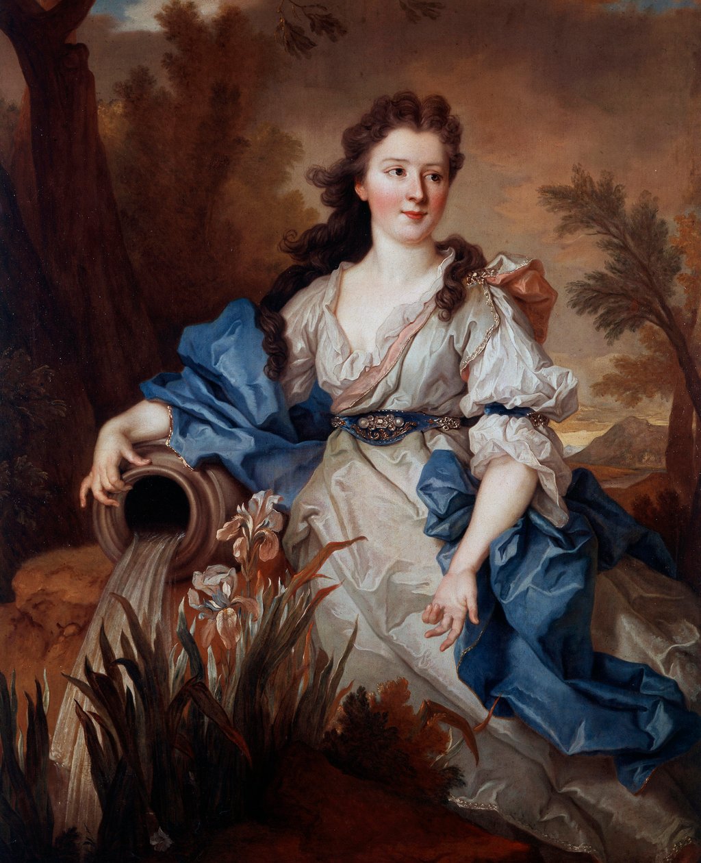 Retrato de Mujer en Fuente (Madame Richard Cantillon, nacida Mary Anne O