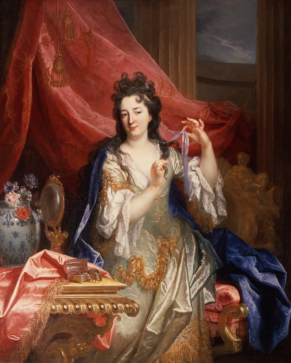 Retrato de mujer, c.1696 (óleo sobre lienzo) de Nicolas de Largillière