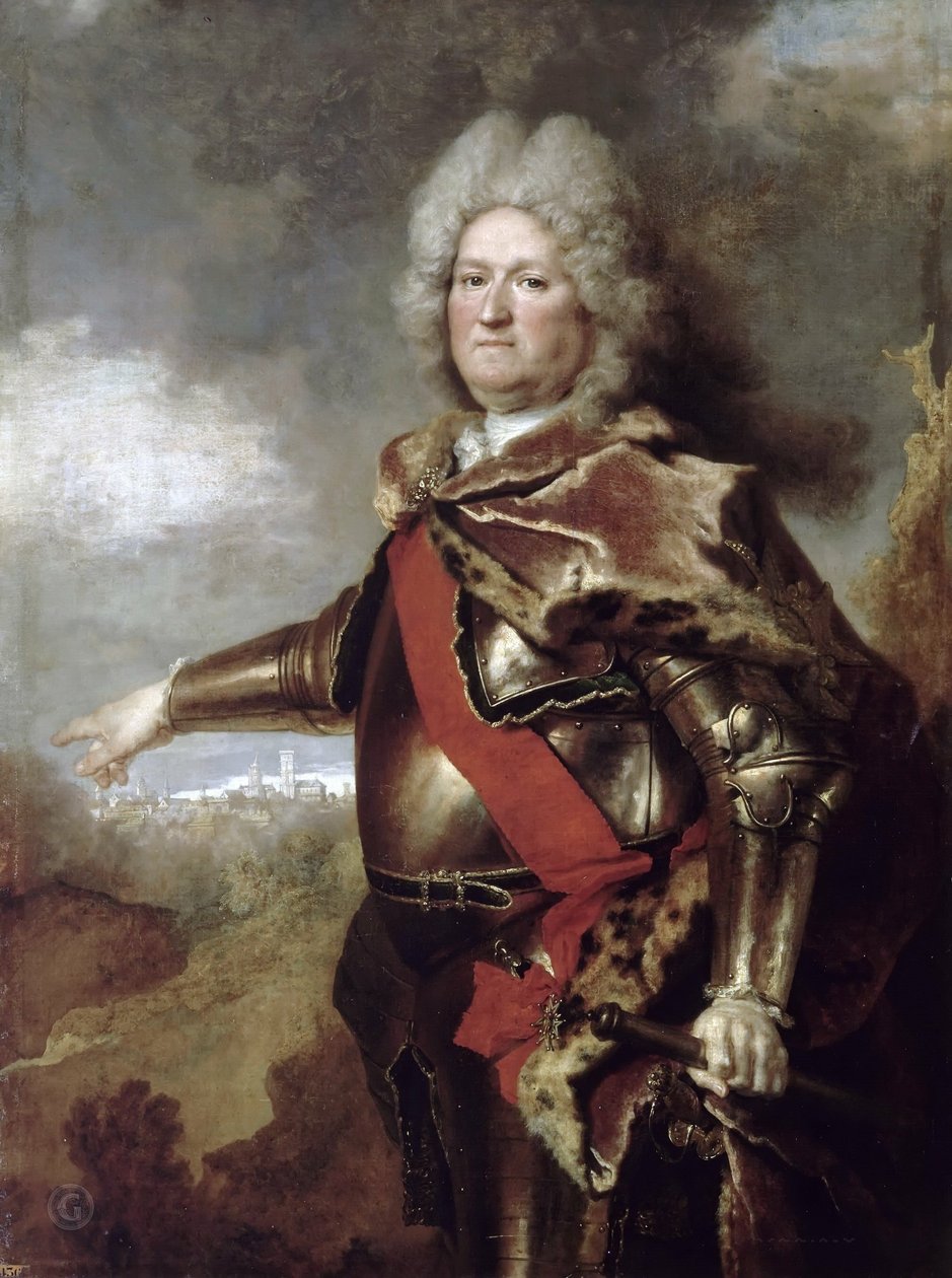 Antoine Le Prestre, conde de Puy-Vauban (1654-1731), gobernador de Béthune de Nicolas de Largillière