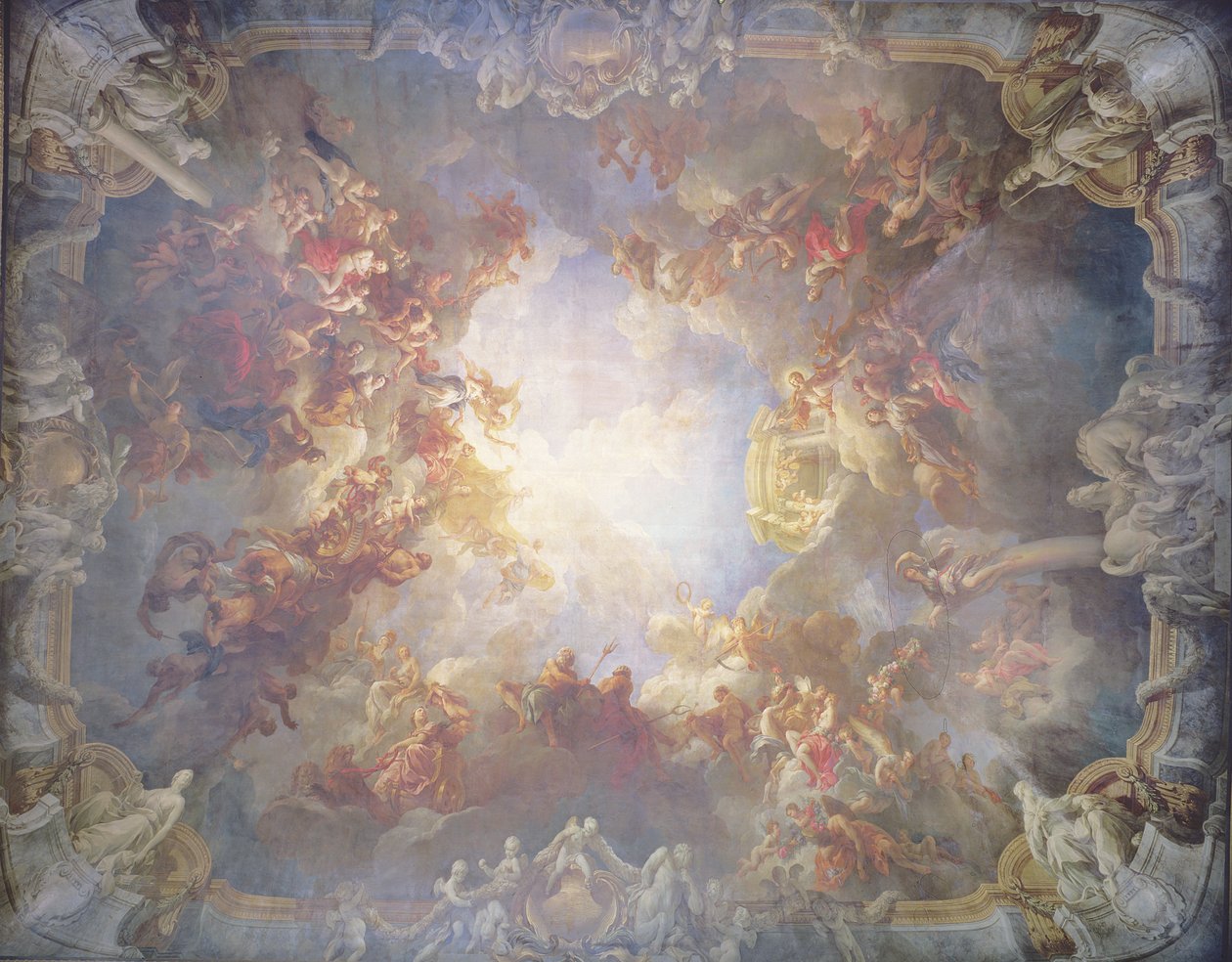 Retrato de Charles Le Brun (1619-90) 1686 de Nicolas de Largillière