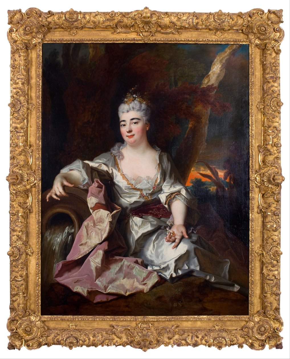Retrato de María Luisa Isabel de Orleans duquesa de Berry (1695-1719) de Nicolas de Largillière