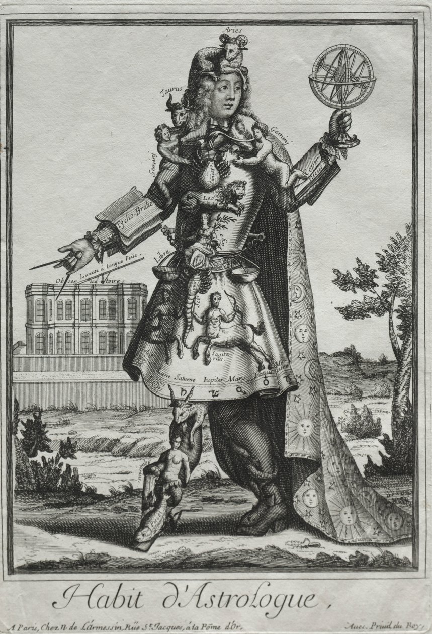 Fanciful Costumes: Costume of the Astrologer de Nicolas de Larmessin II