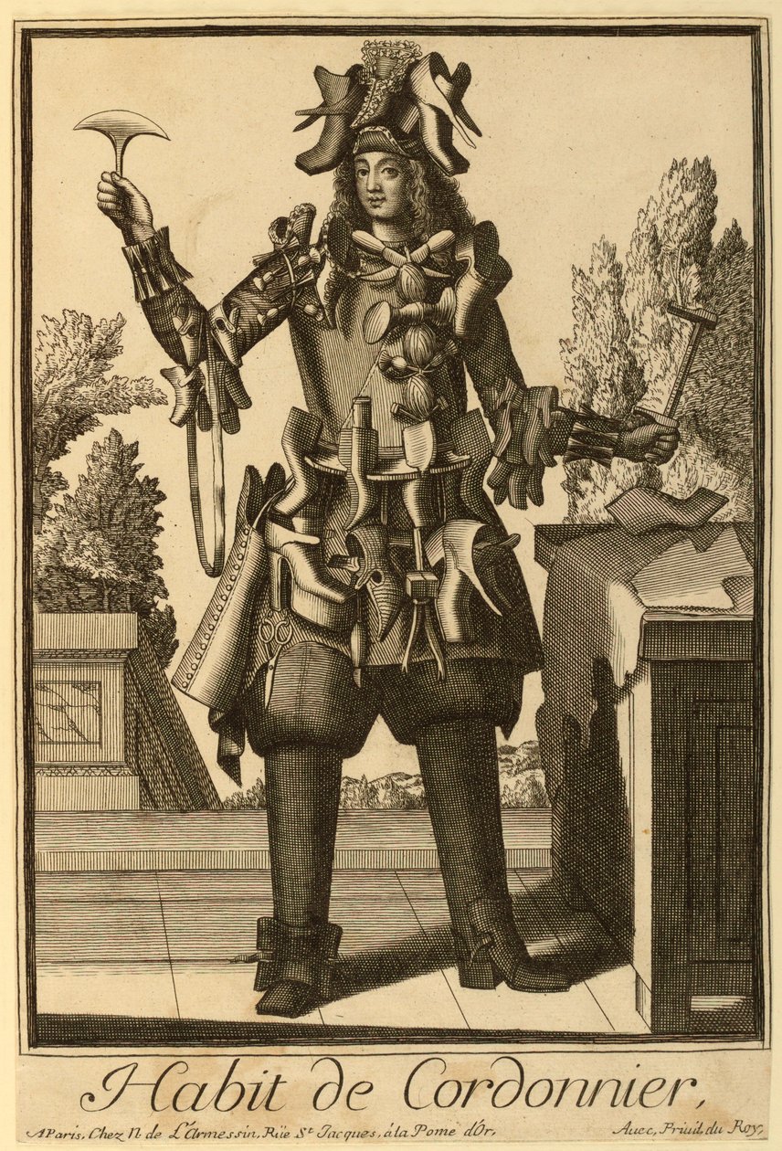 Habit de Cordonnier [El zapatero] de Nicolas de Larmessin II