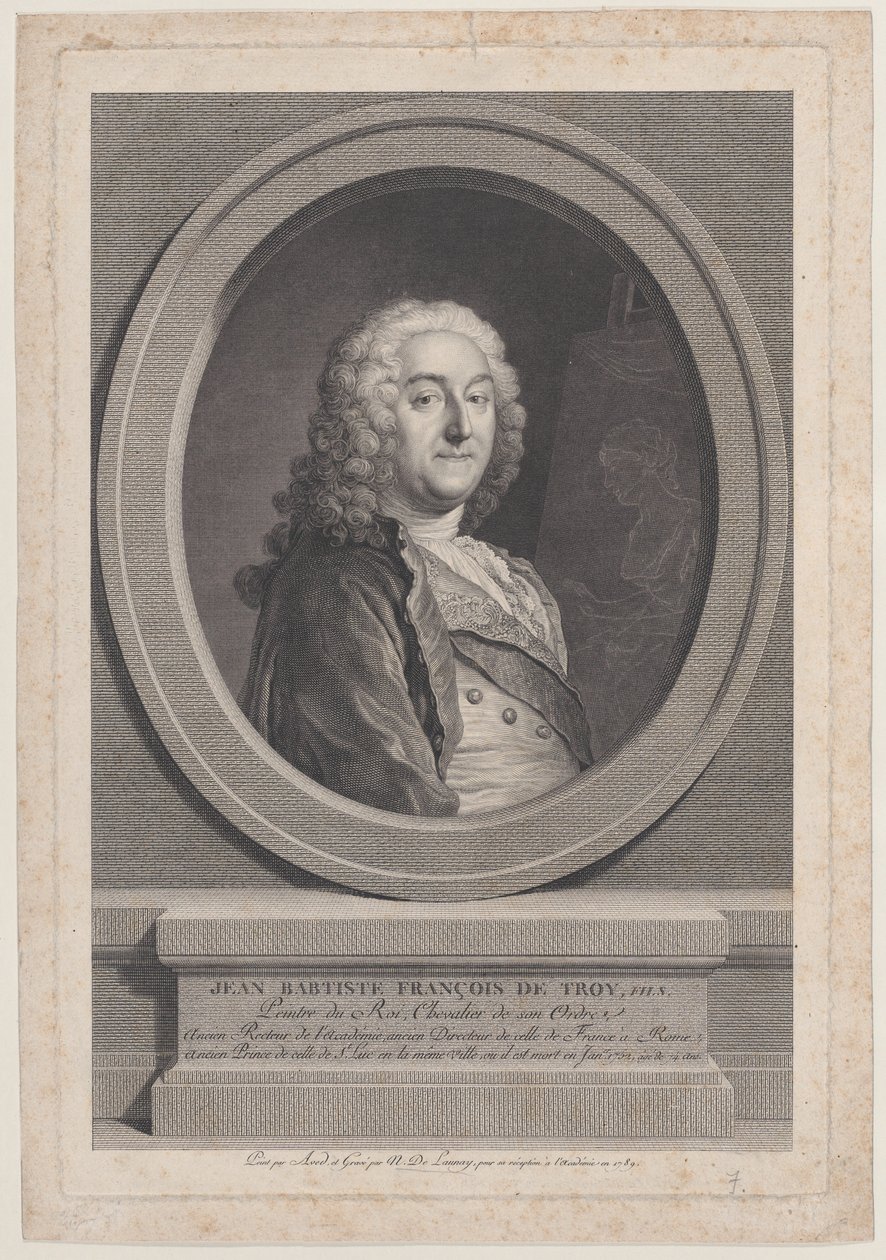 Jean Baptiste François de Troy, Fils, 1789 de Nicolas de Launay