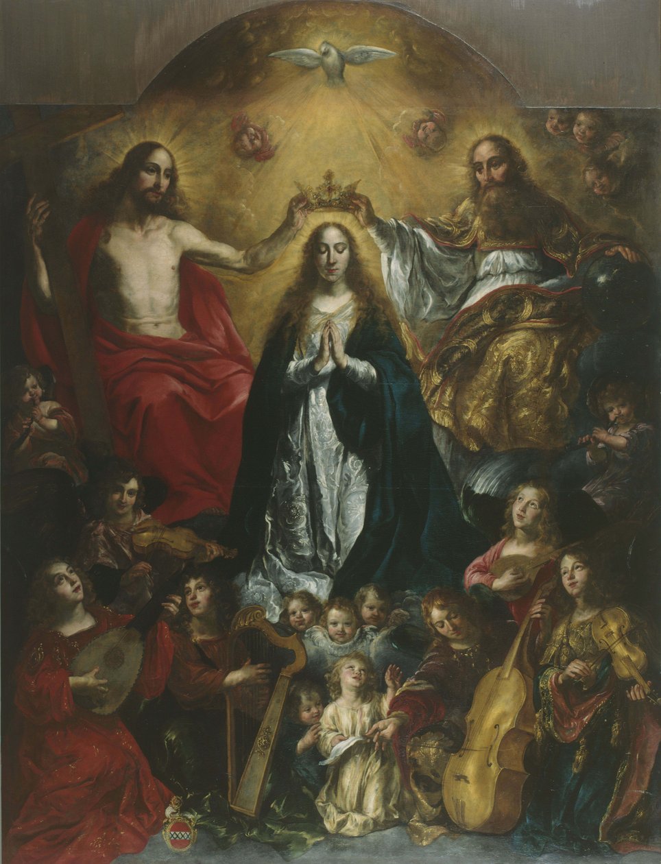 La coronación de María de Nicolas de Liemaker