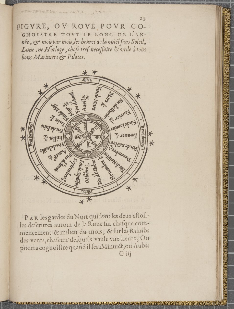 Fol 23 recto, La Navegación del Rey Jacobo V, alrededor de Escocia, las Islas Orcadas y las Hébridas o Islas Occidentales: Bajo la Conducción de Ese Excelente Piloto Alexander Lindsay de Nicolas de Nicolay