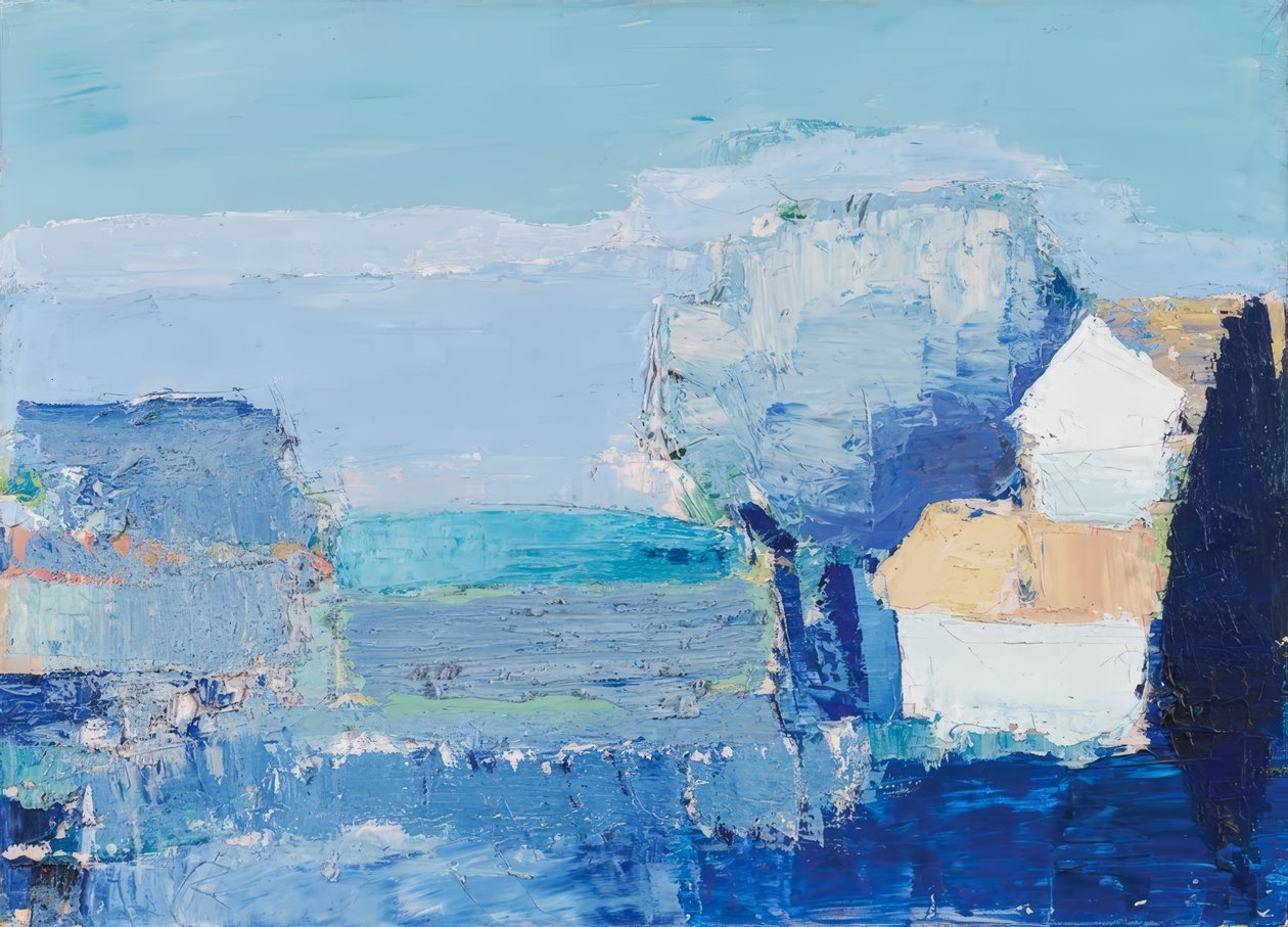 Paisaje mediterráneo de Nicolas de Staël