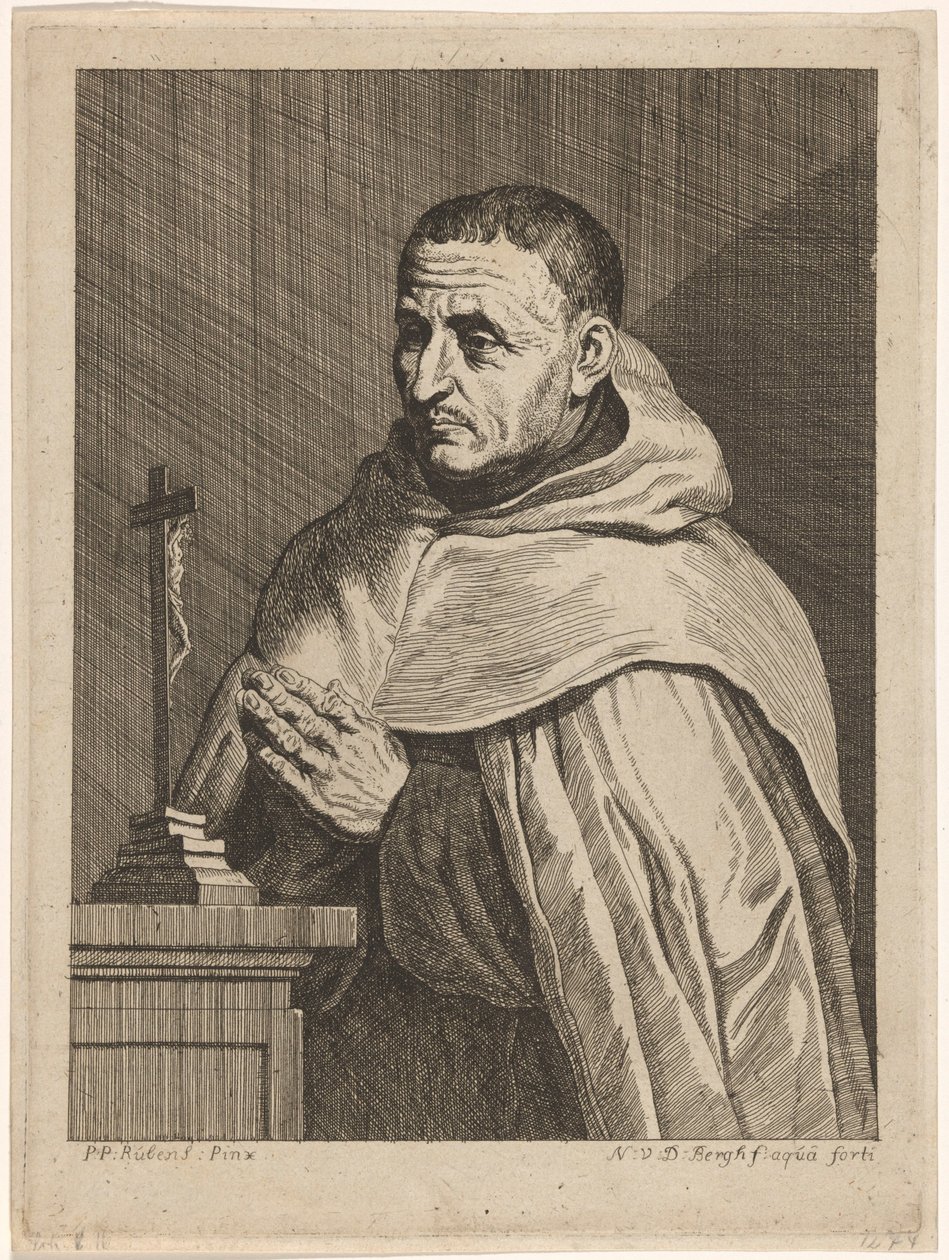 Retrato de carmelita (título sobre objeto) de Nicolas van den Bergh