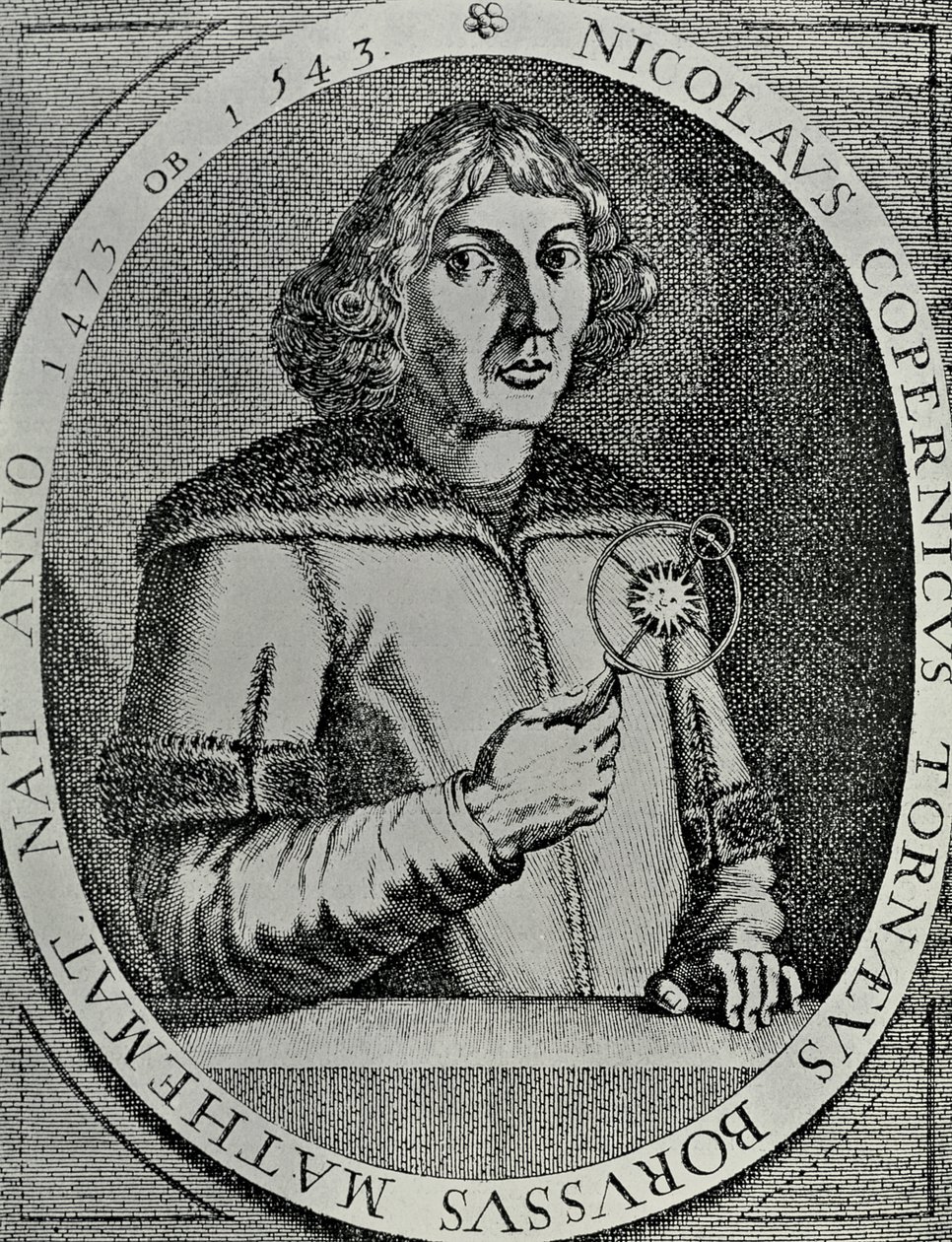 Copia de un autorretrato de Nicolaus Copernicus