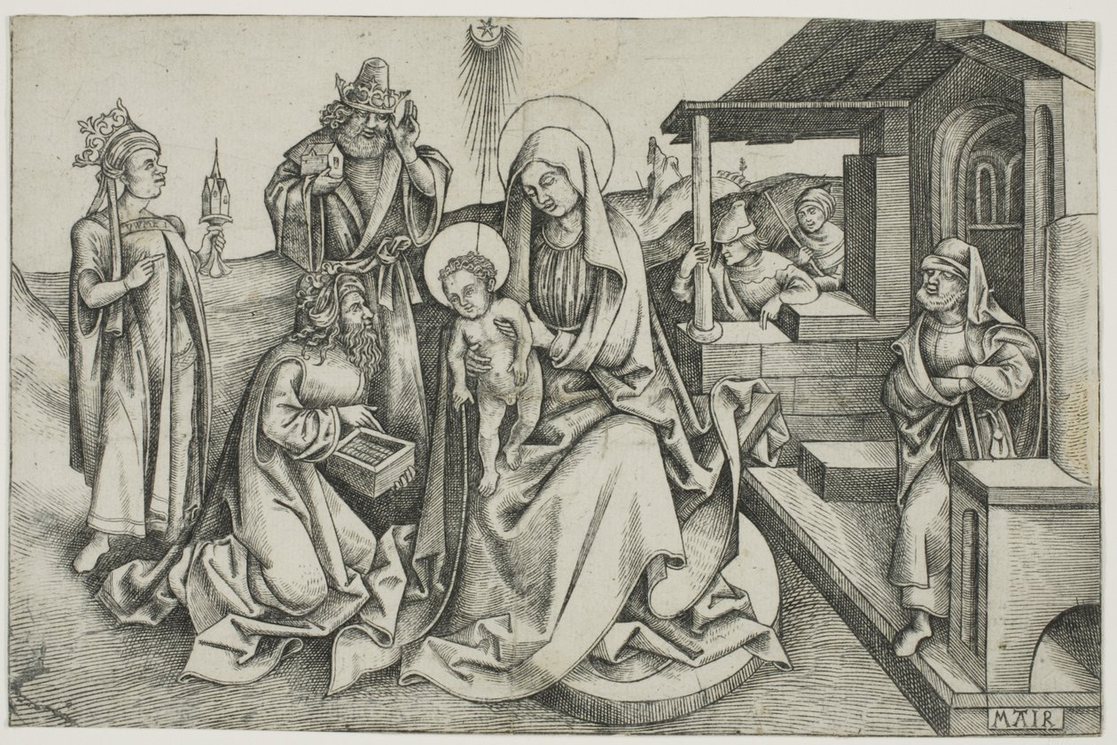 Adoración de los Magos de Nicolaus Alexander Mair von Landshut