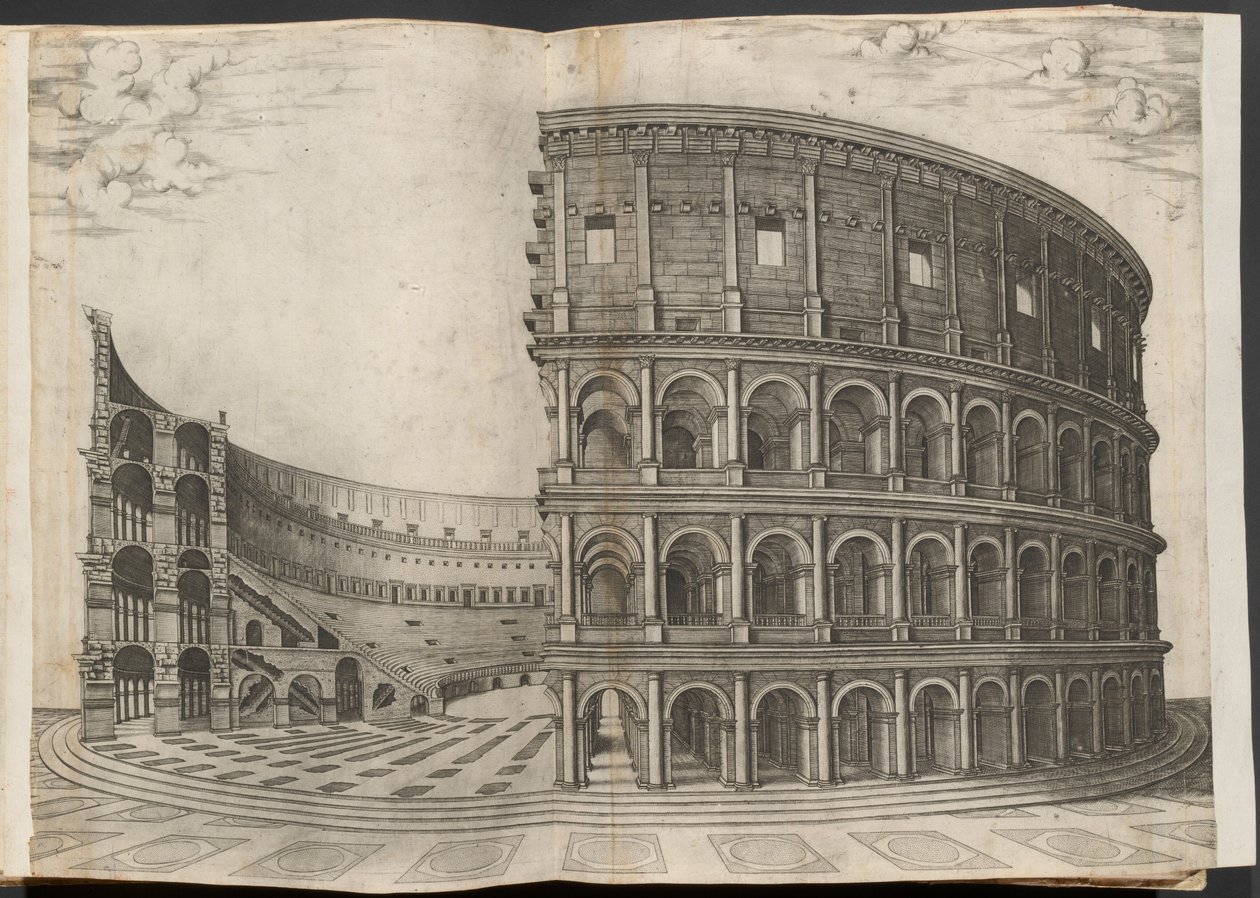 Coliseo de Nicolaus Beatrizet