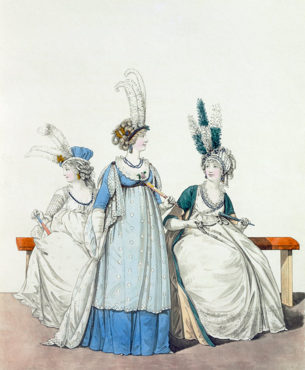 Vestidos de noche para la ópera y conciertos, fig. 96, fig. 97 y fig. 98 de 