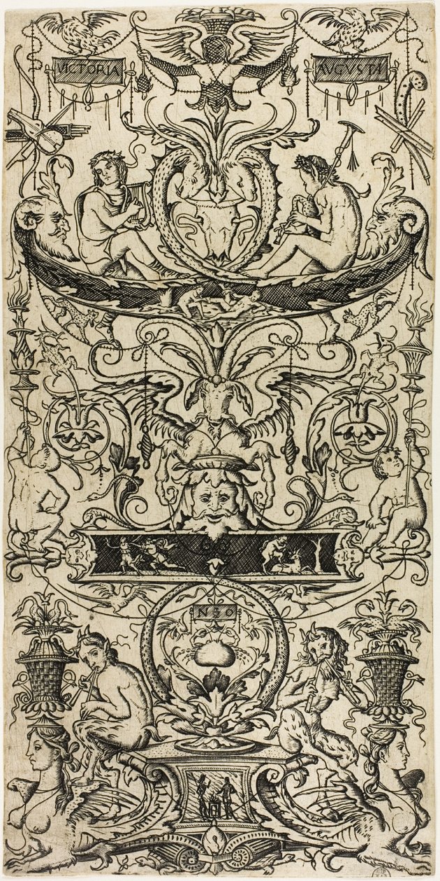 Panel ornamental: Victoria Augusta de Nicoletto da Modena