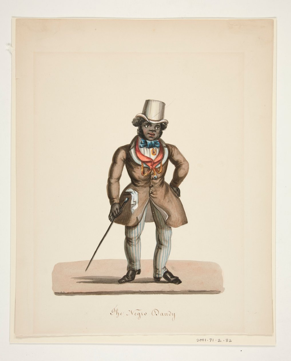 El Dandy negro de Nicolino Calyo