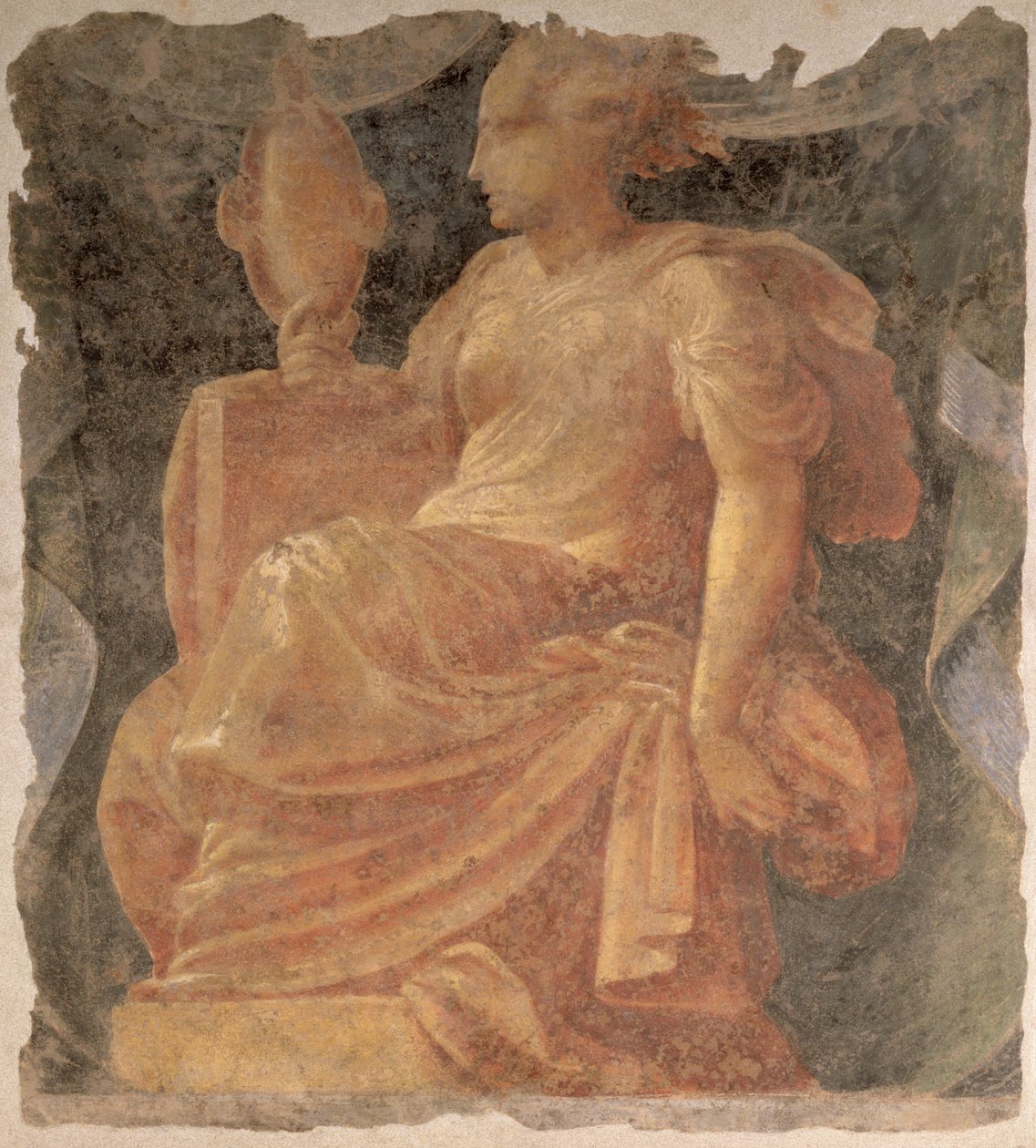 Prudencia, una de las cuatro virtudes cardinales de Nicolo dell and Fontana, Alberto Abate
