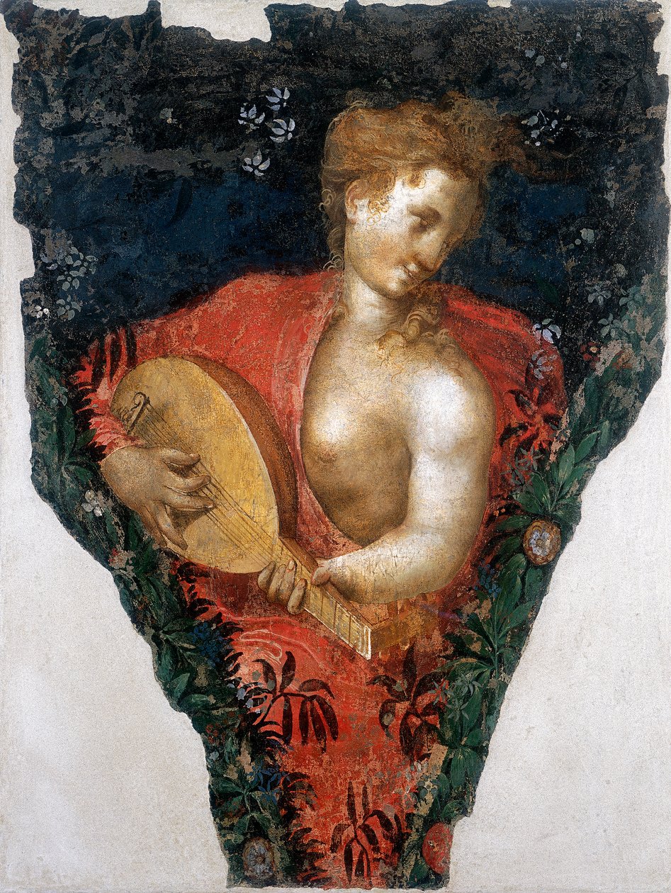 Figuras de músicos de Nicolo dell Abate