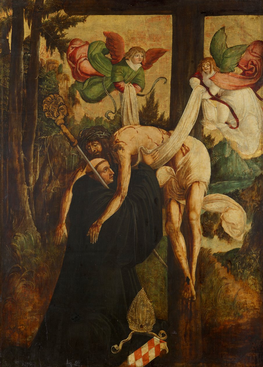 Visión des hl. bernardo de Niederösterreichischer Maler (Umkreis Meister von Pulkau)