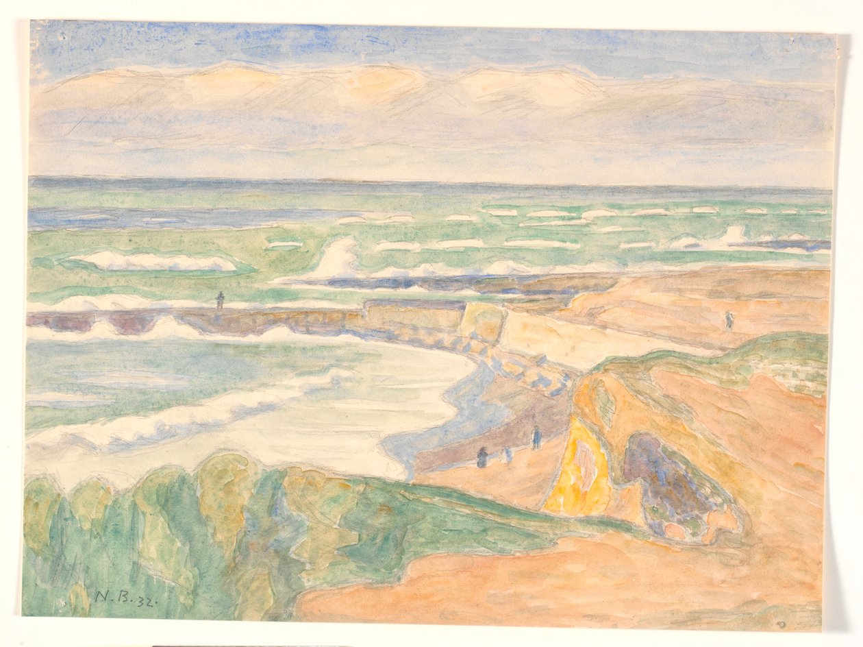 Acantilados en Bovbjerg de Niels Jakob Jakobsen Bjerre