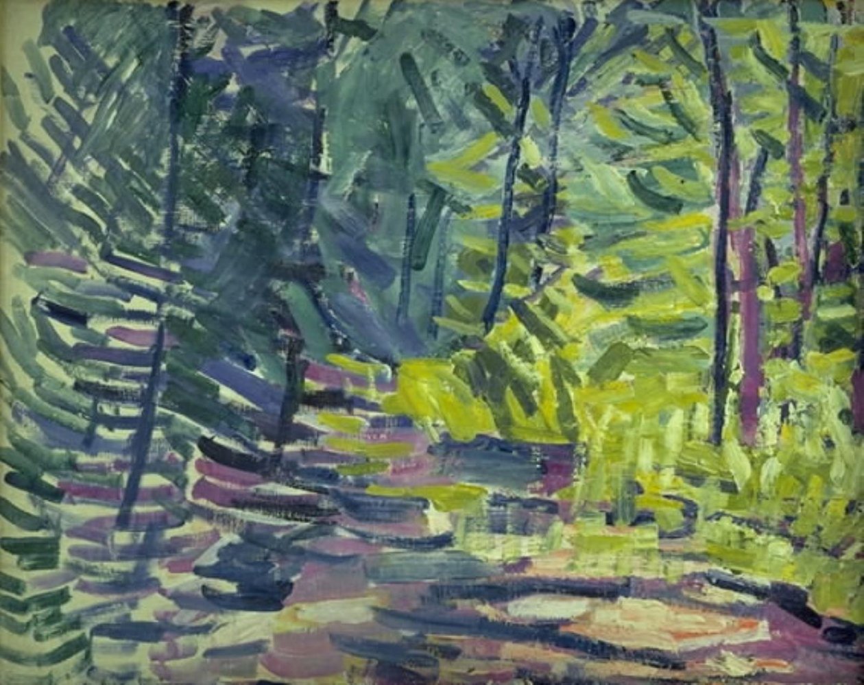Imagen del bosque de Niels Larsen Stevns