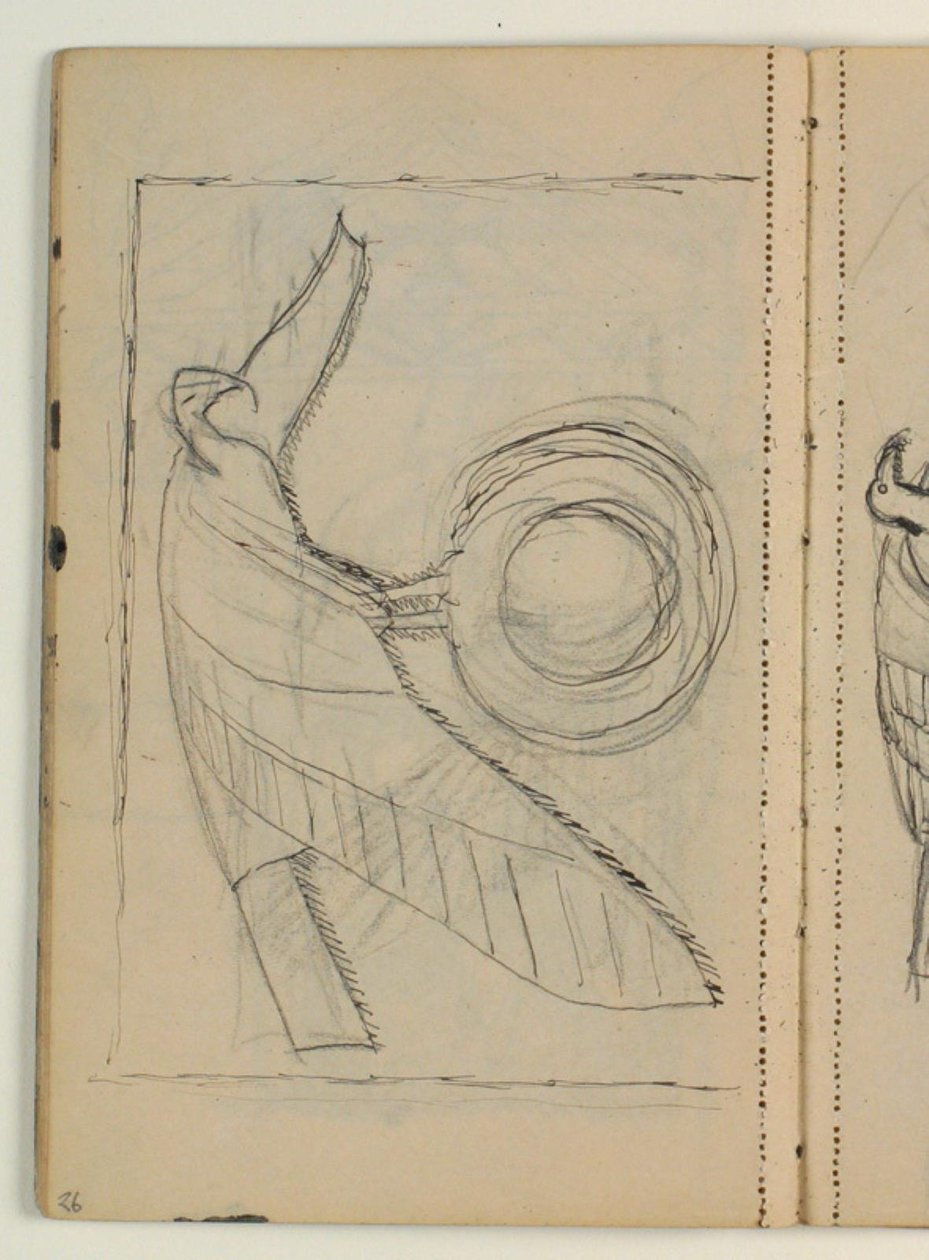 Estudios de aves, probablemente después de un modelo de Niels Larsen Stevns