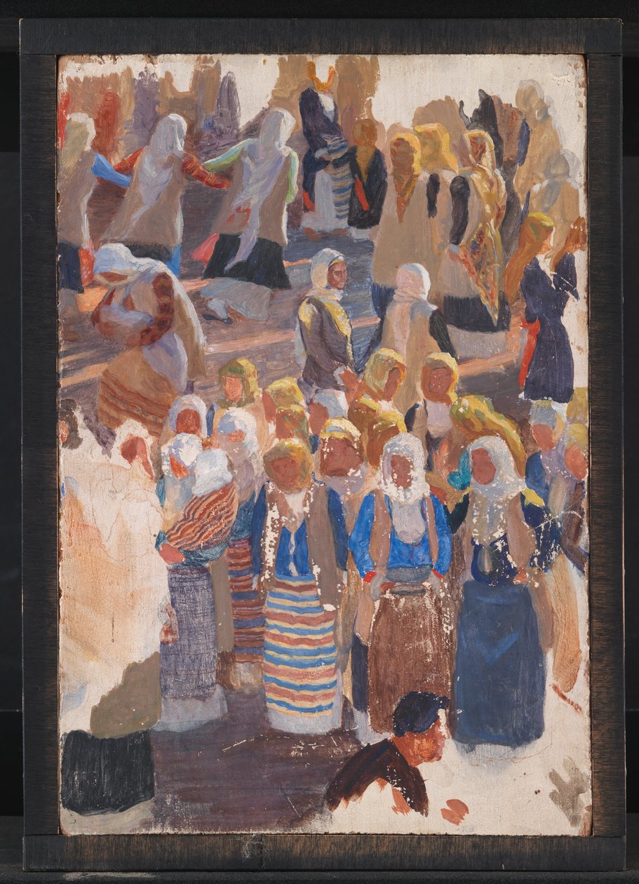Grupos de mujeres danzantes. Megara de Niels Skovgaard