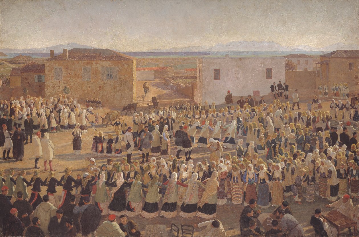 Kvindedansen en Megara de Niels Skovgaard