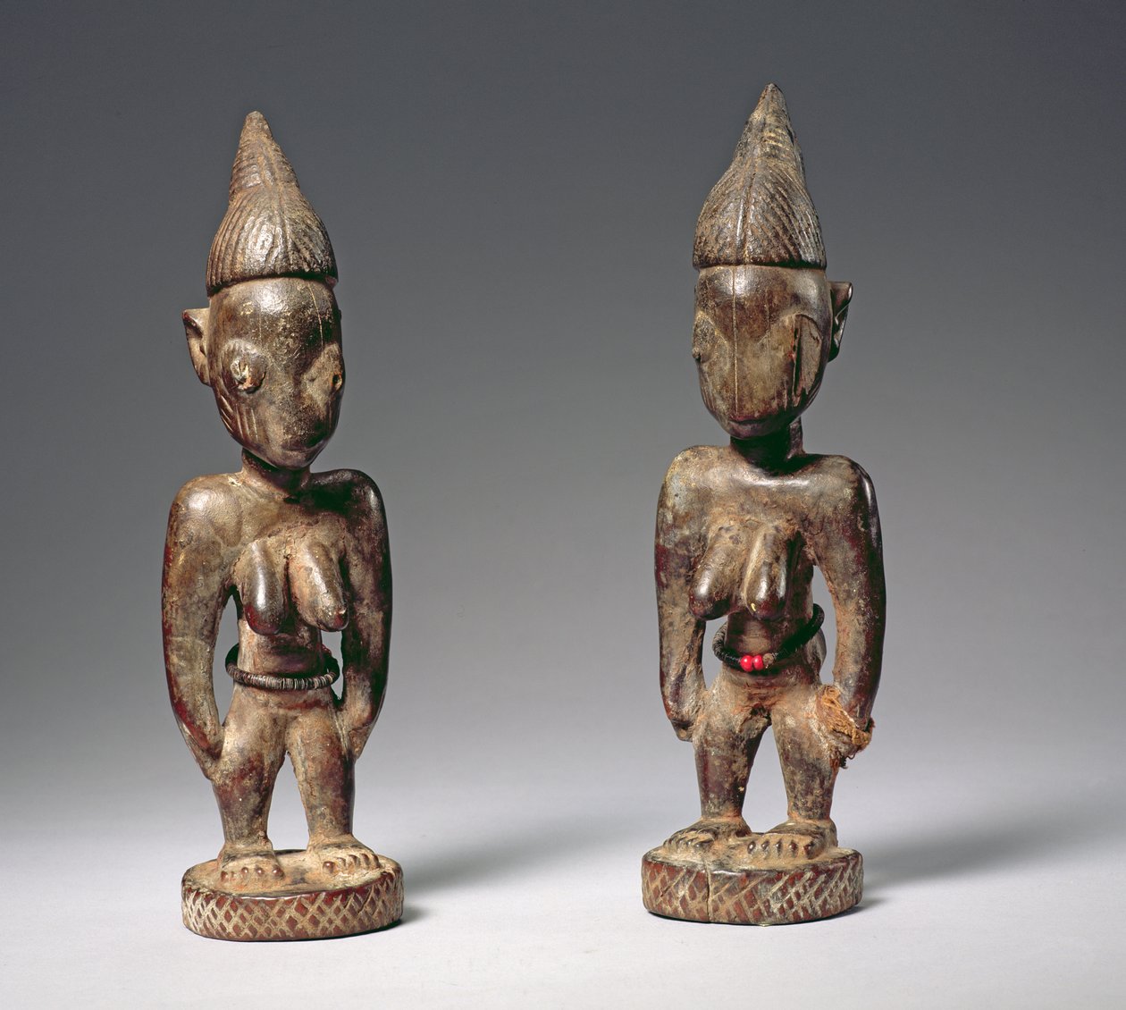 Figuras de memoria Ere Ibeji, Cultura Yoruba de Nigerian