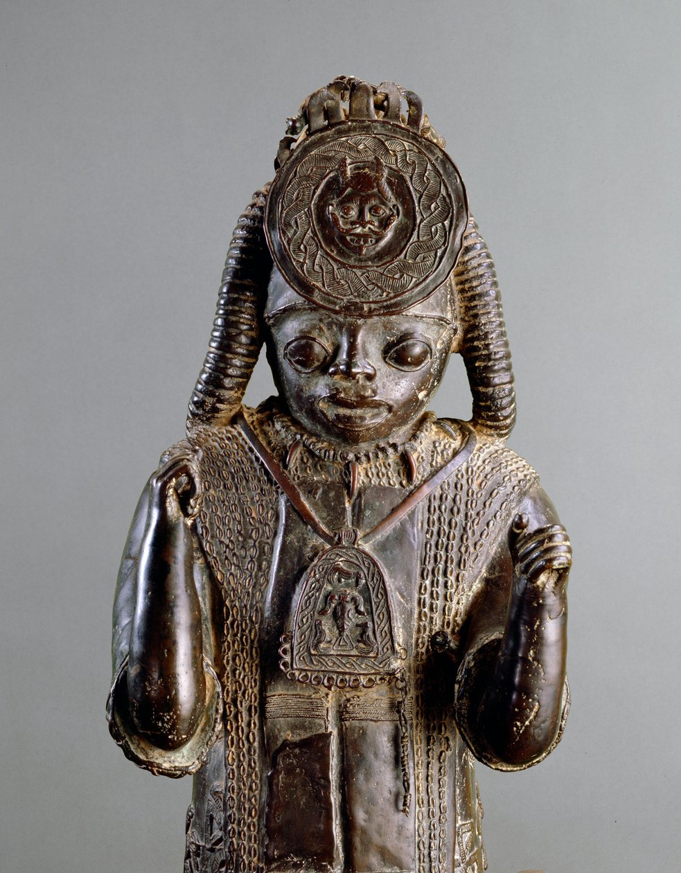 Guerrero, Tsoede, siglos XIV - XV (bronce de estaño) de Nigerian
