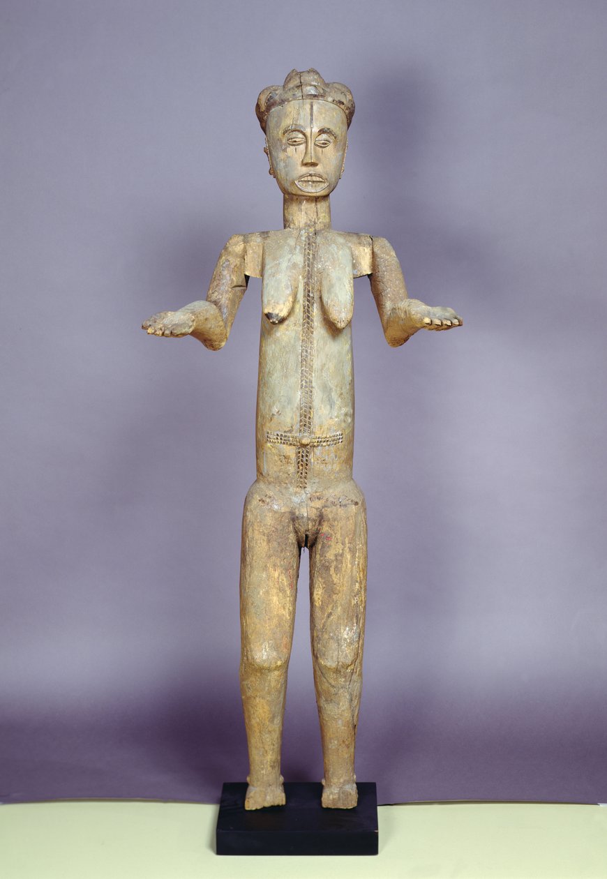 Estatua femenina, Ibo de Nigerian