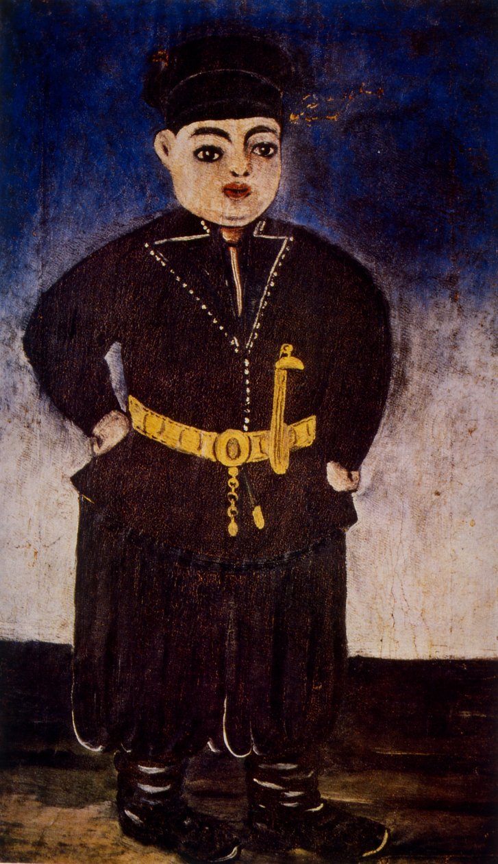 Joven circasiano de Niko Pirosmani